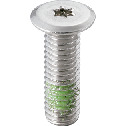 Hexalobular Socket Head Cap Screws with Super Ultra Low Profile and Nylon Patch